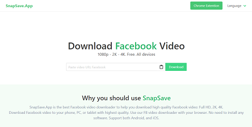 Tải Video Facebook Full HD 1080p - Download Video Facebook - Snapsave
